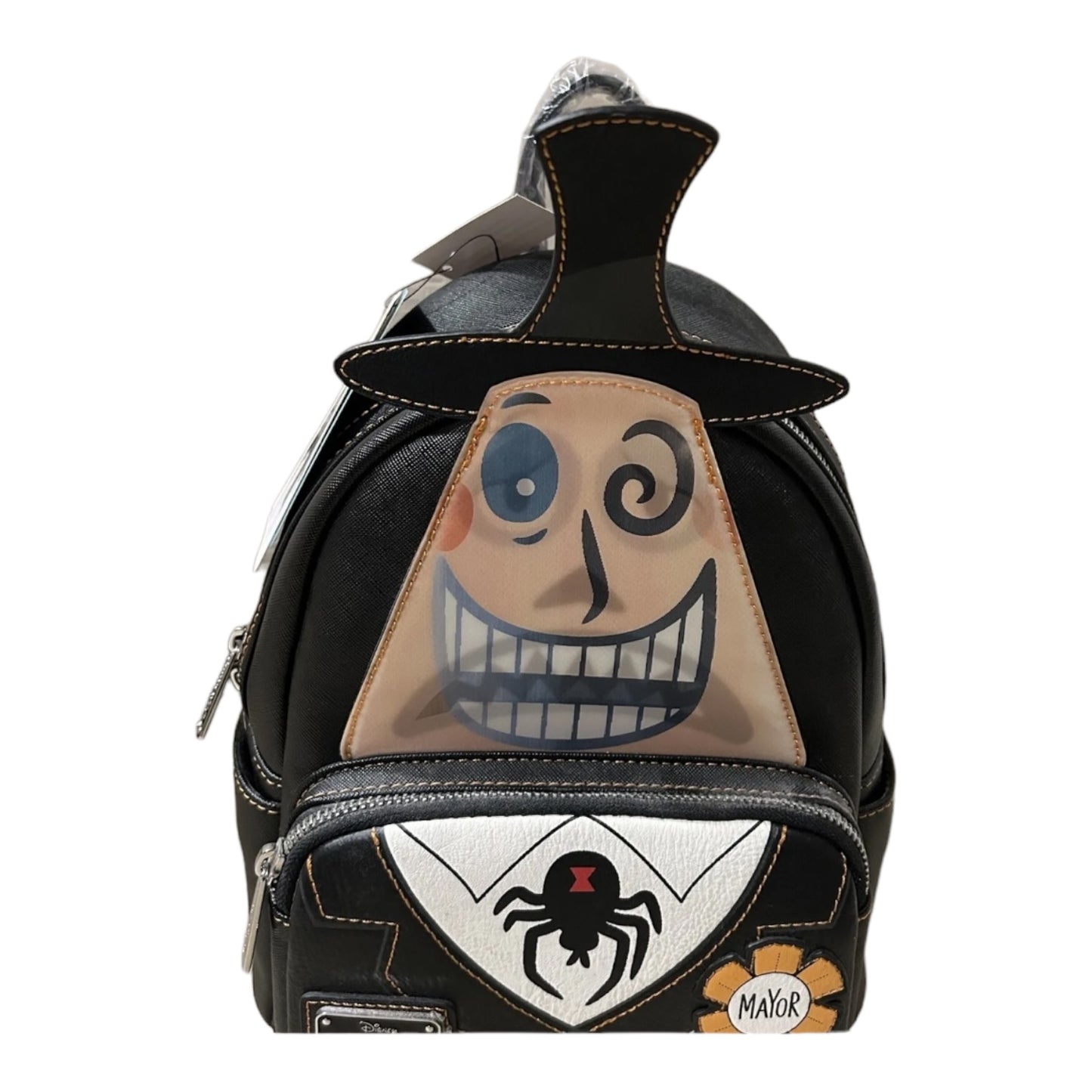 Disney Loungefly The Nightmare Before Christmas Mayor Faces Linticular