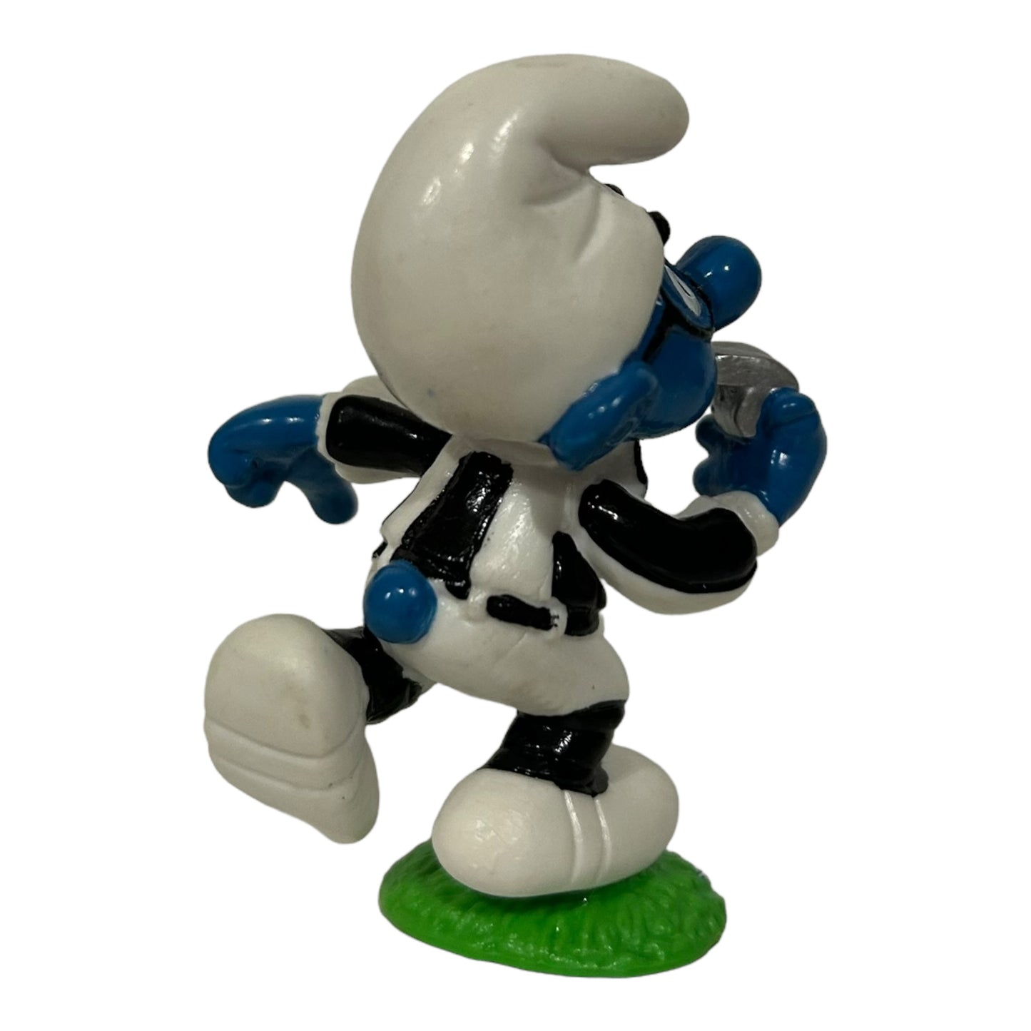 Vintage Smurf Collectible Figure - Referee