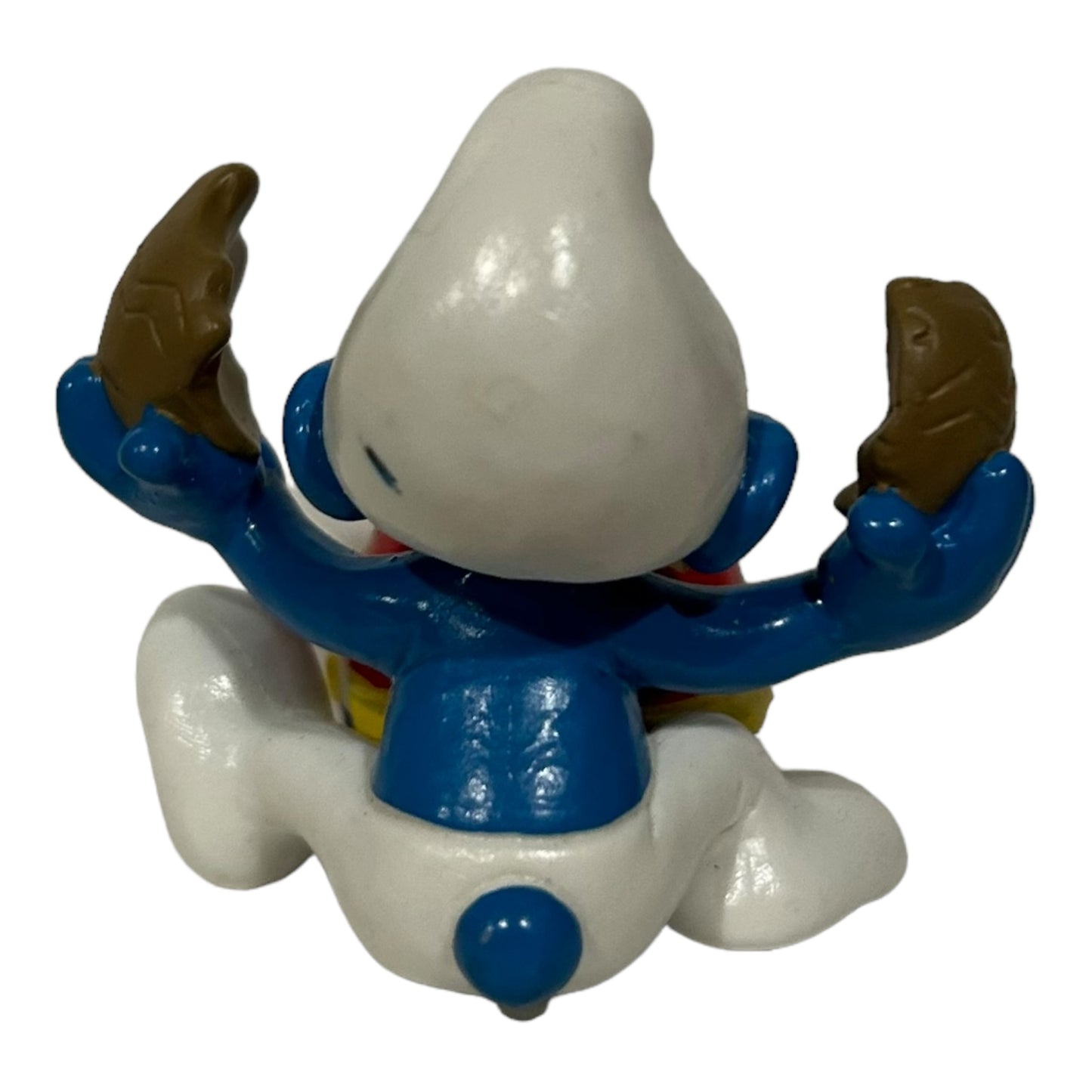 Vintage Smurf Collectible Figure - Easter Egg