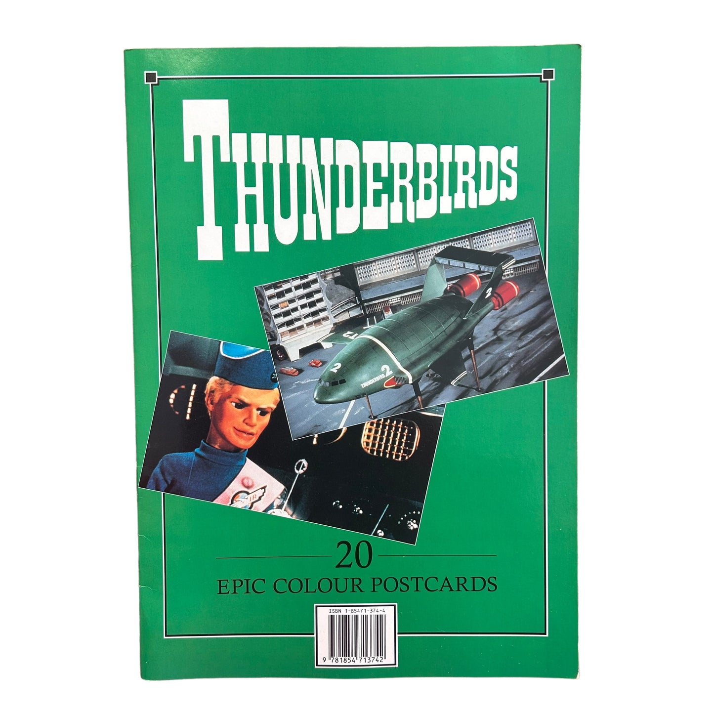 Vintage Thunderbirds Epic Colour Postcard Book